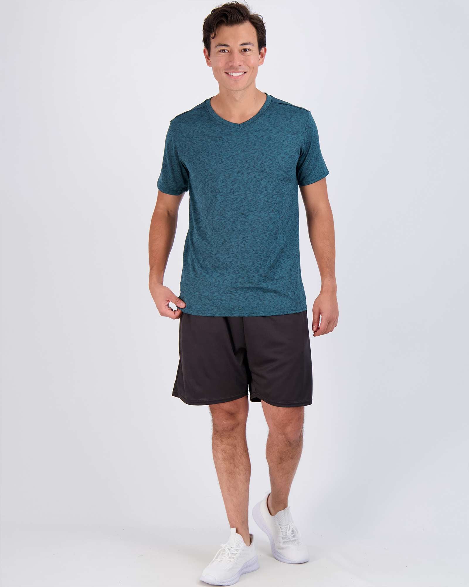 5 Pack: Men’s V-Neck Dry-Fit T-Shirt