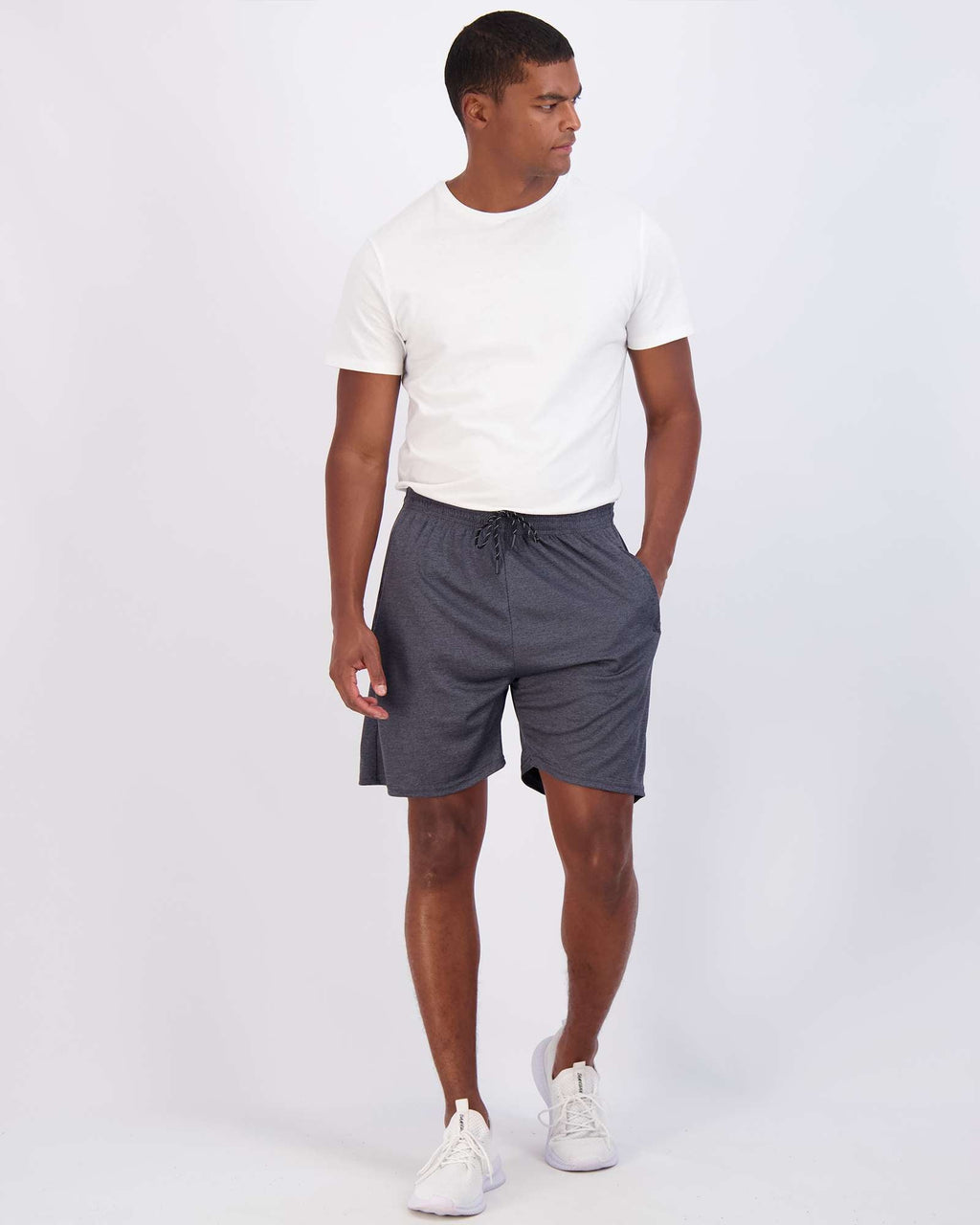 4 Pack: 7" Athletic Running Quick Dry Mesh Shorts with Zipper Pockets (Available In Big & Tall)