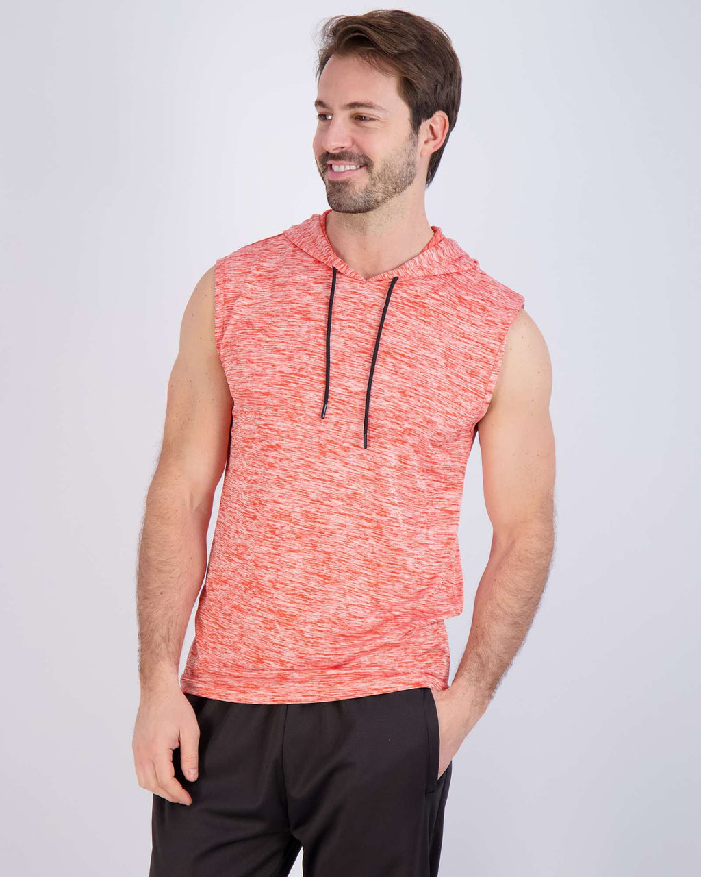 3 Pack: Men’s Dry-Fit Active Tank Top Hoodie