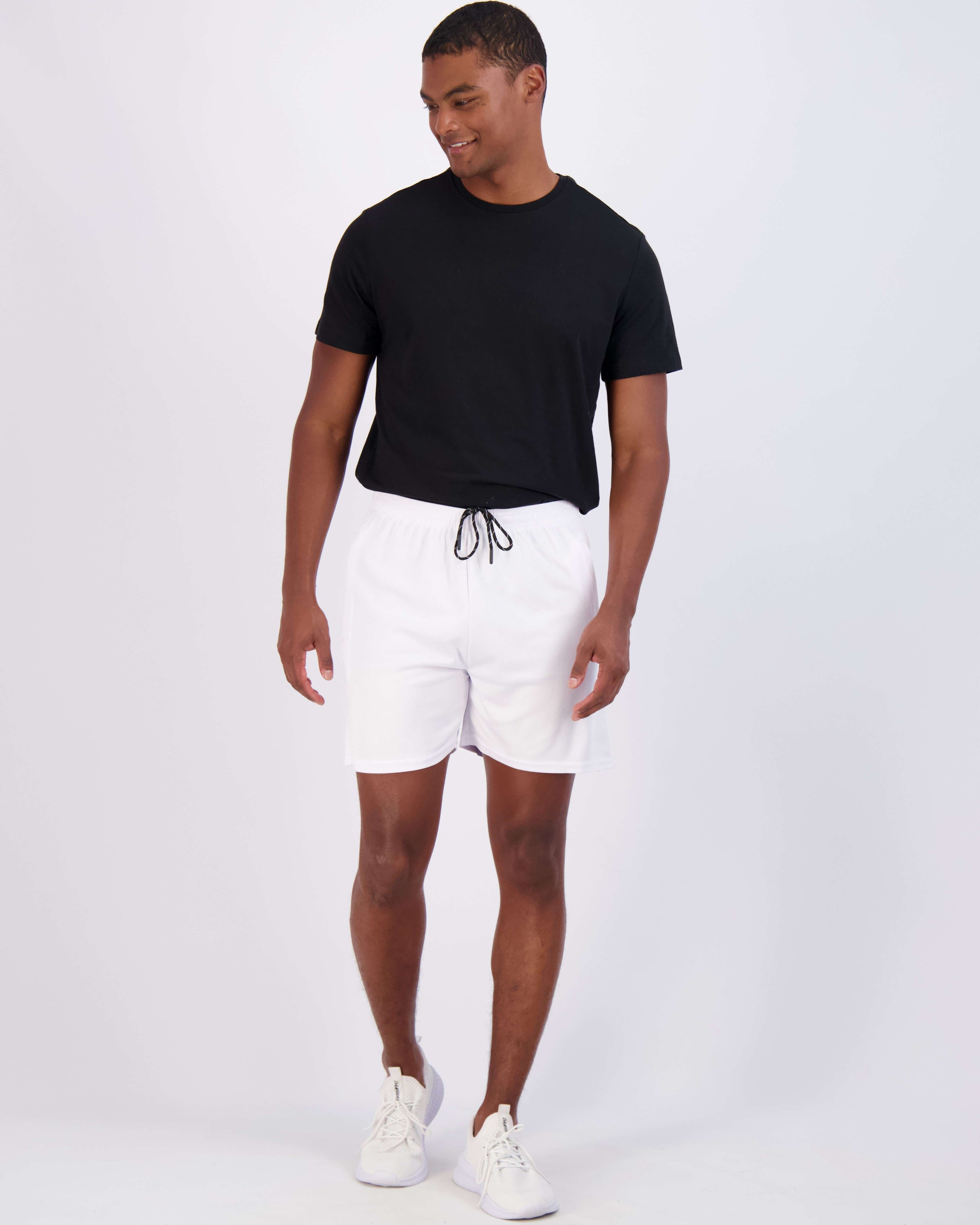 4 Pack: Men's 5" Mesh Running Shorts with Zipper Pockets