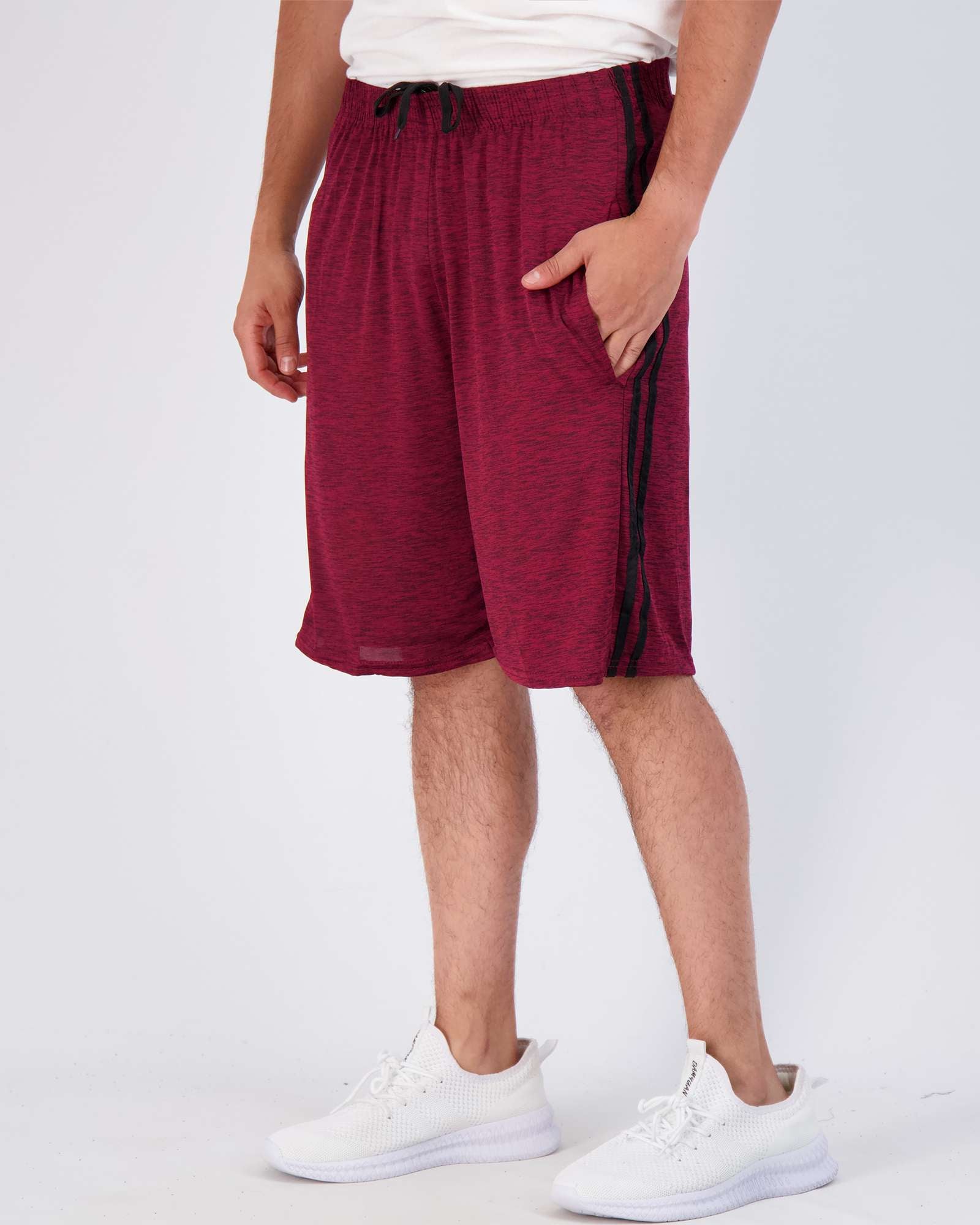 5 Pack: Mens Dry-Fit Active Performance Shorts