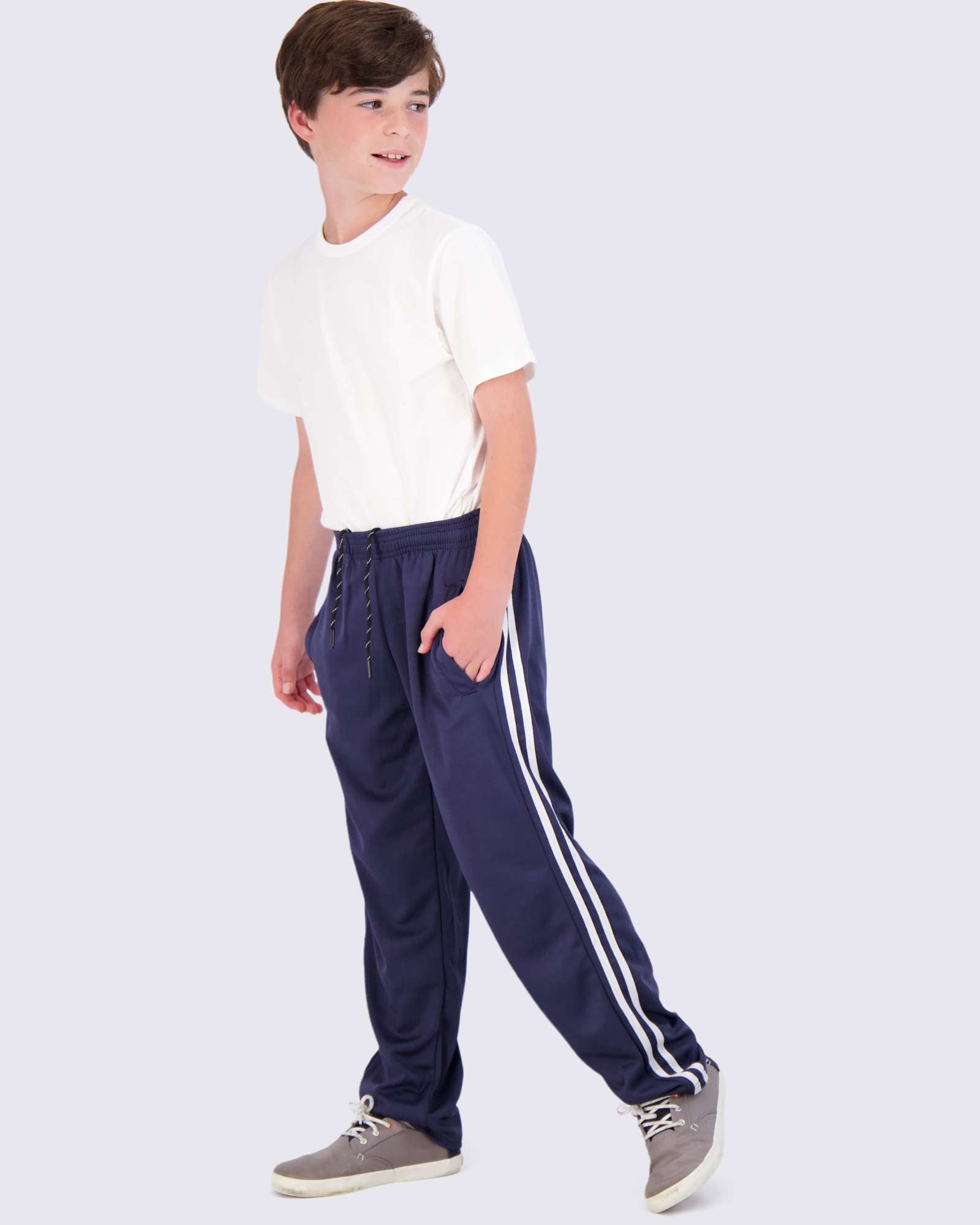 3 Pack: Boys Mesh Open Bottom Active Sweatpants