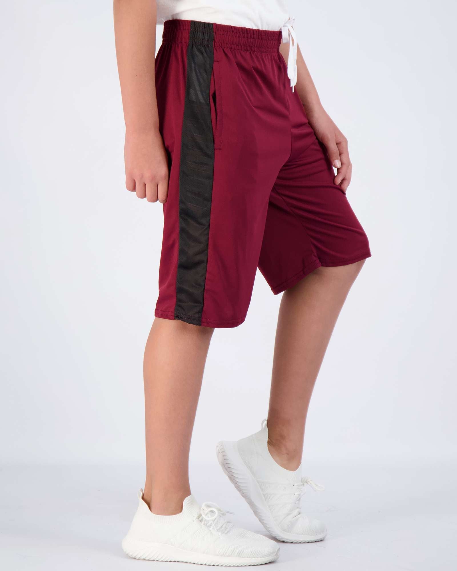 5 Pack: Boys Printed Dry Fit Active Shorts