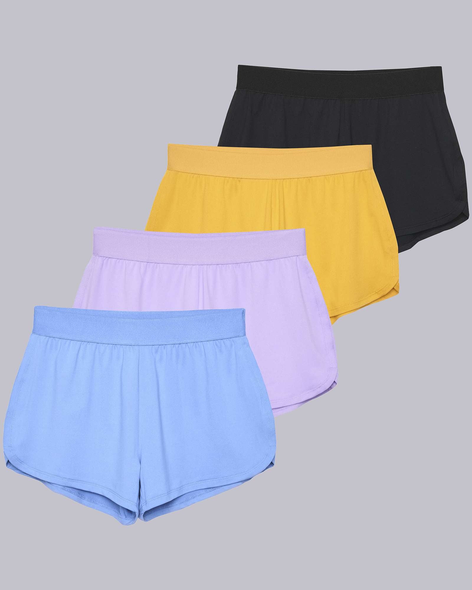 4 Pack: Women's Running Shorts