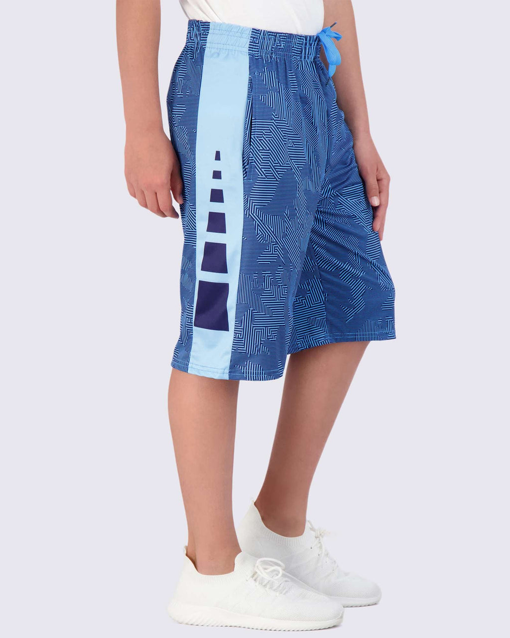 5 Pack: Boys Printed Dry Fit Active Shorts