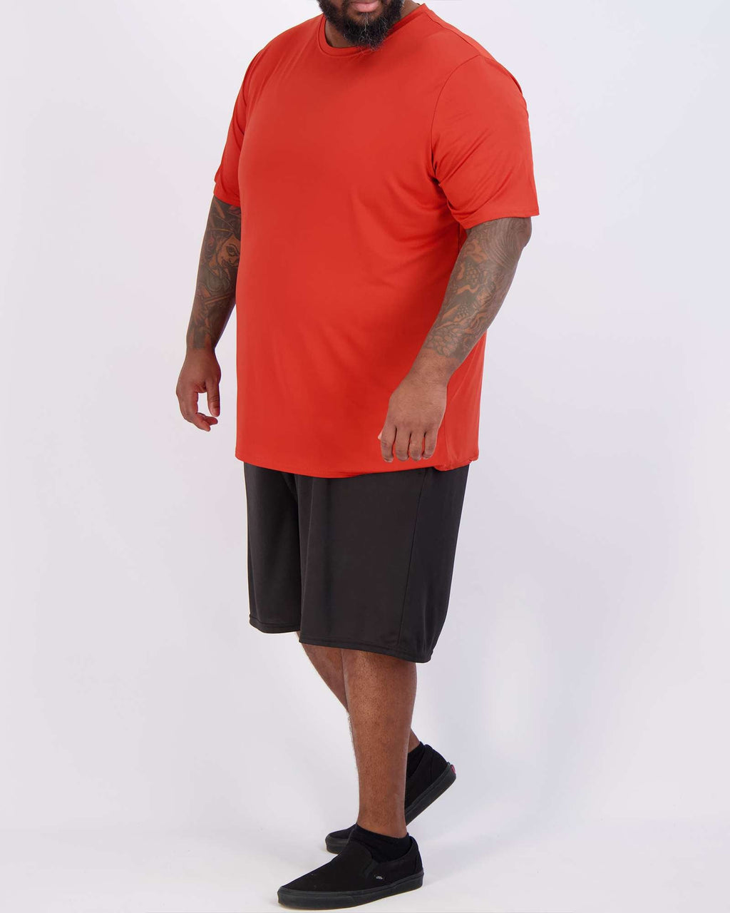 3 Pack: Men’s Big & Tall Dry-Fit Short-Sleeve Crew Neck T-Shirt