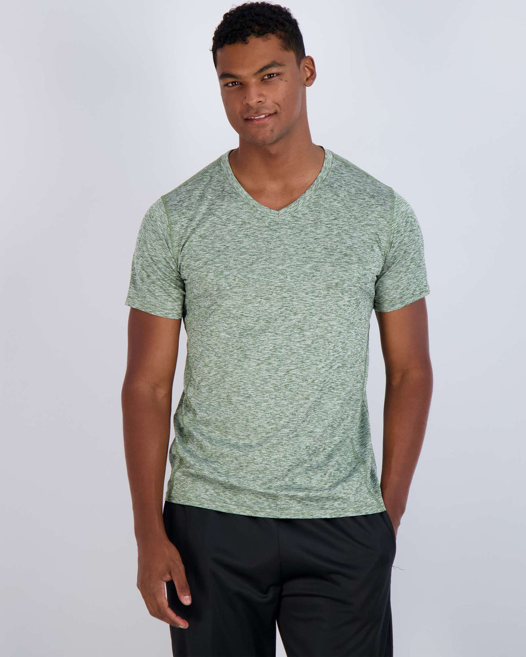 5 Pack: Men’s V-Neck Dry-Fit T-Shirt