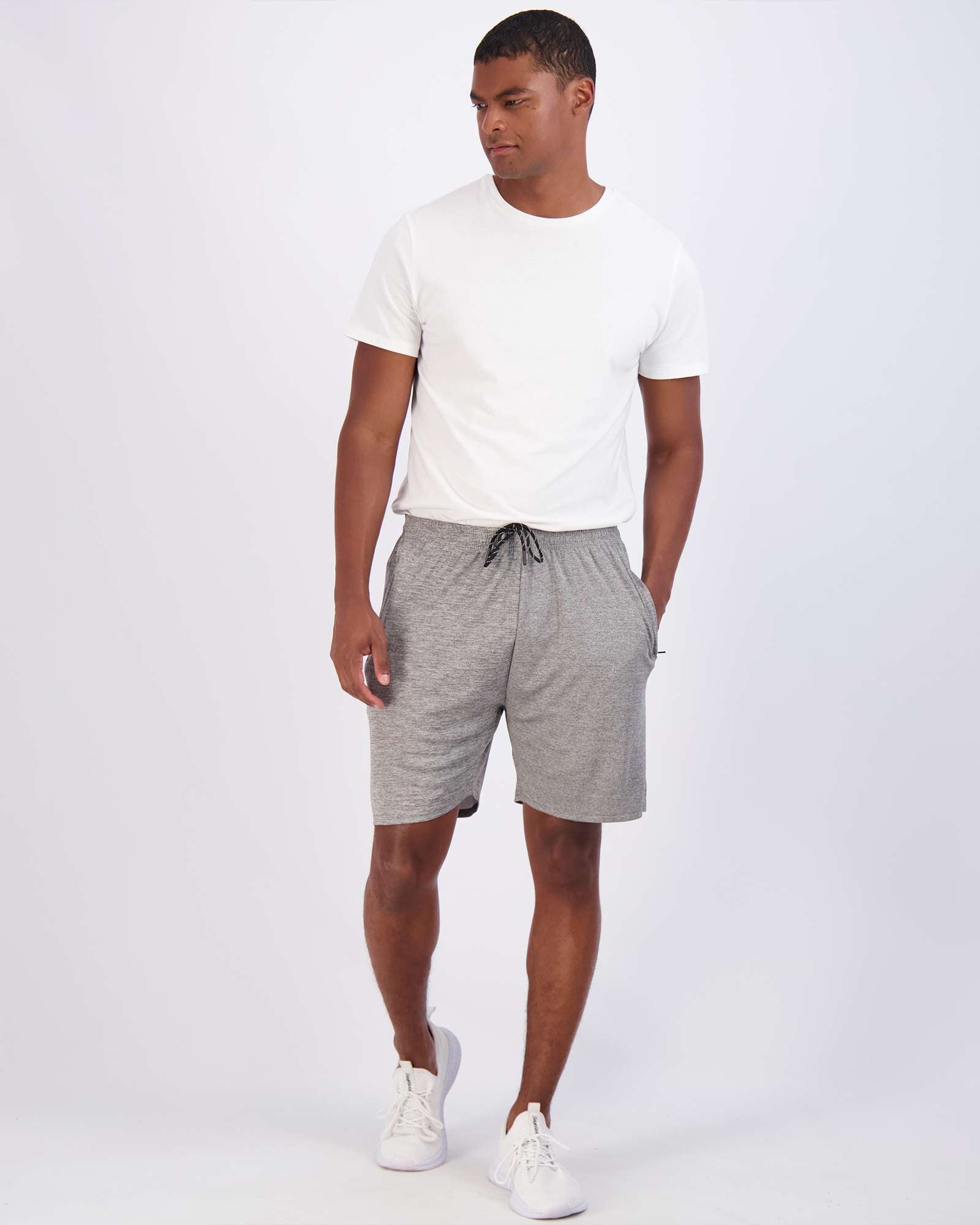 4 Pack: 7" Athletic Running Quick Dry Mesh Shorts with Zipper Pockets (Available In Big & Tall)