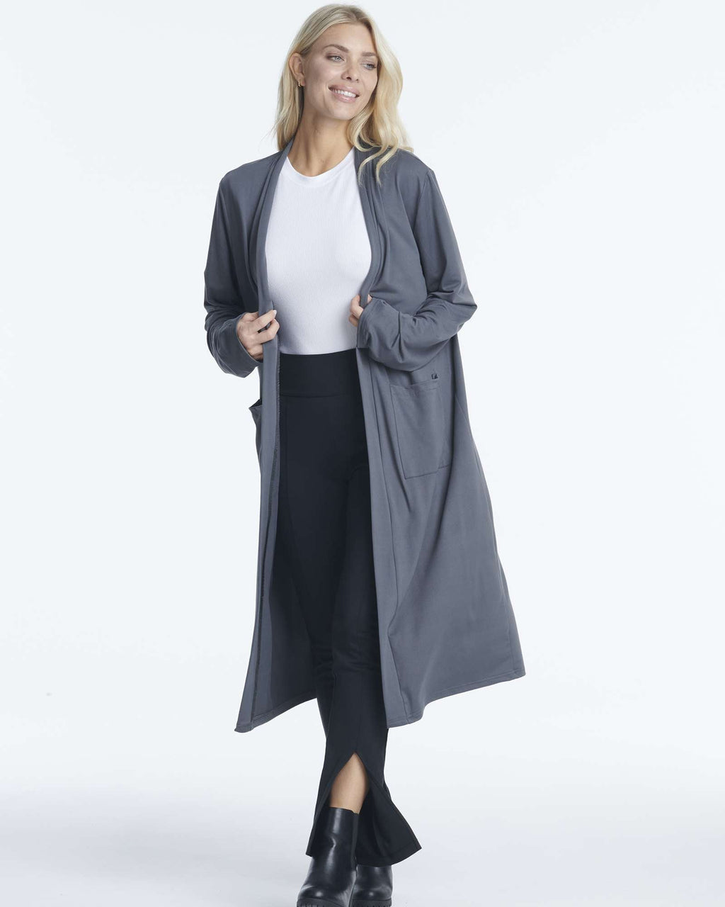 3 Pack: Women's Long Sleeve Open-Front Cardigan