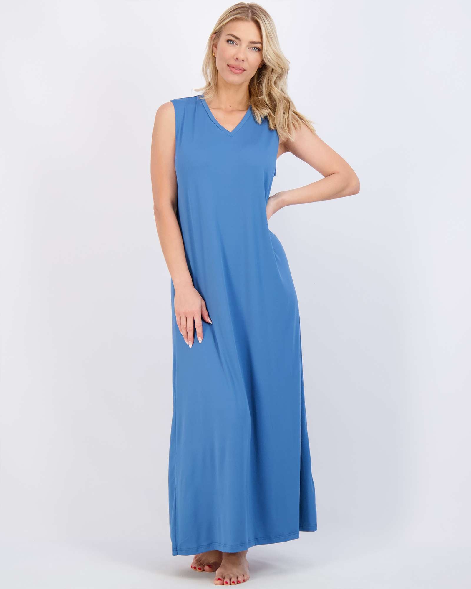 3 Pack: Women's Soft Tank Nightgown (Available in Plus Size)