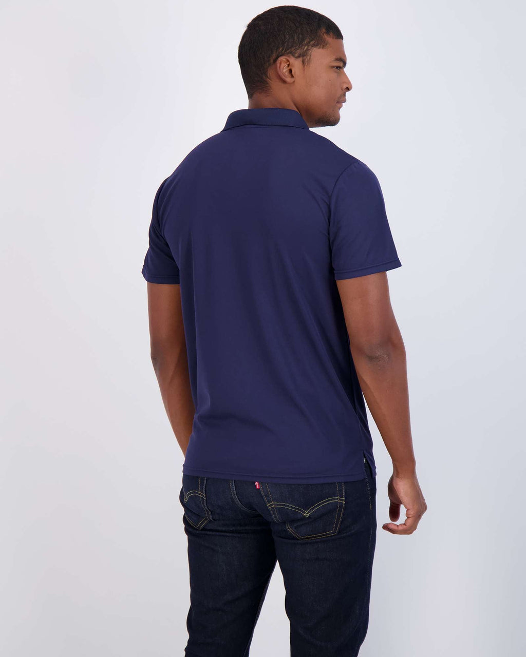 3 Pack: Mens Quick-Dry Short Sleeve Performance Polo Shirt