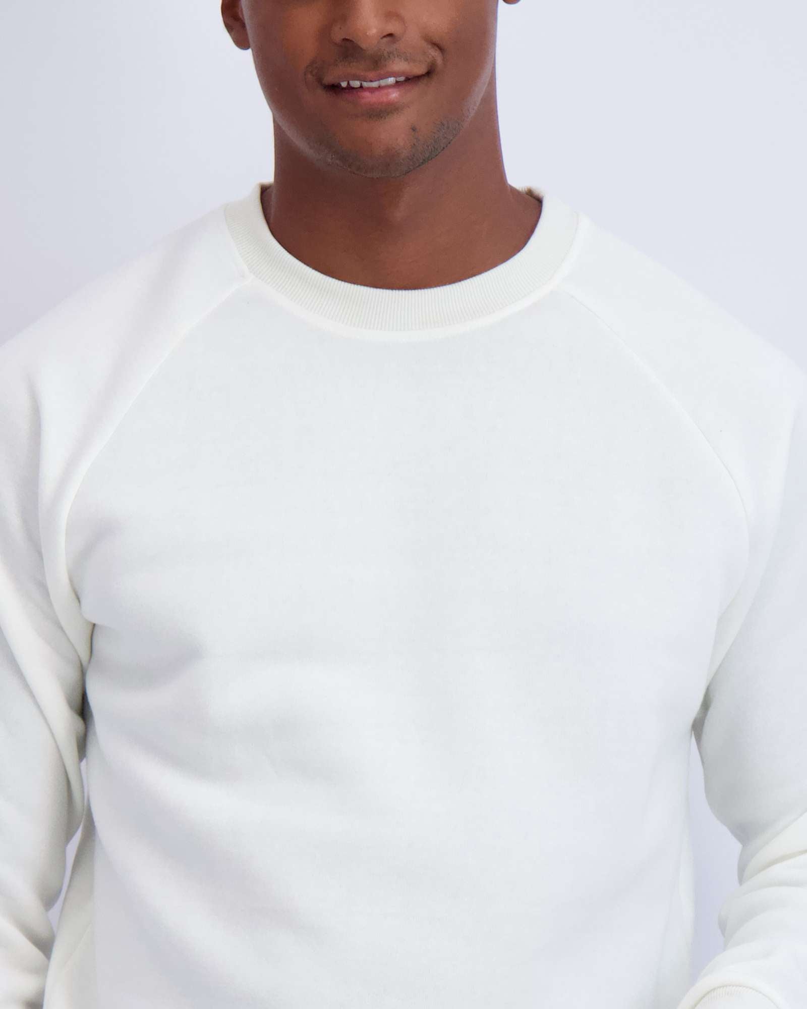 3 Pack: Mens Fleece Crewneck Pullover Sweatshirt