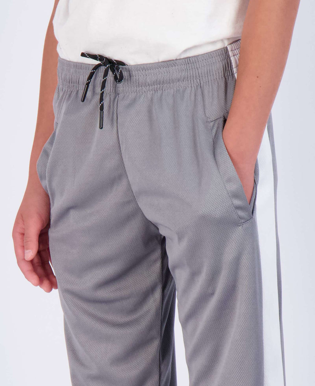 3 Pack: Boys Mesh Open Bottom Active Sweatpants