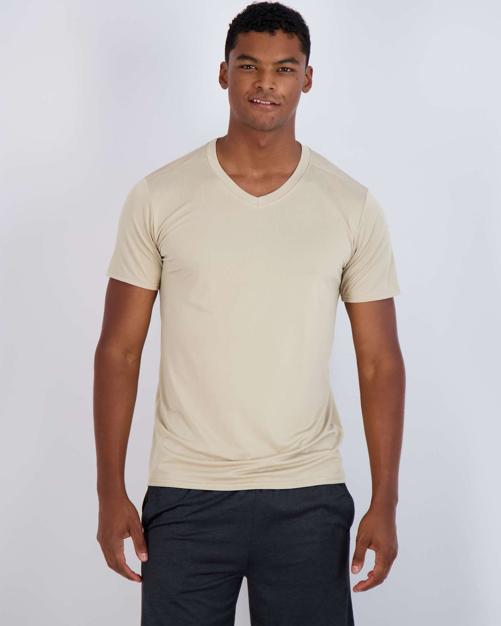 5 Pack: Men’s V-Neck Dry-Fit T-Shirt