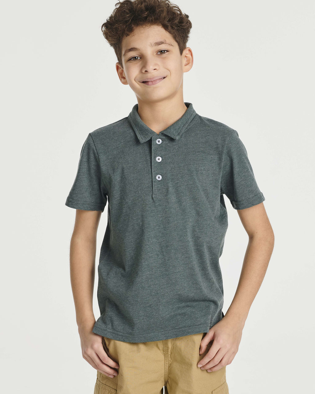 3 Pack: Boys' Jersey Cotton Polo Shirt