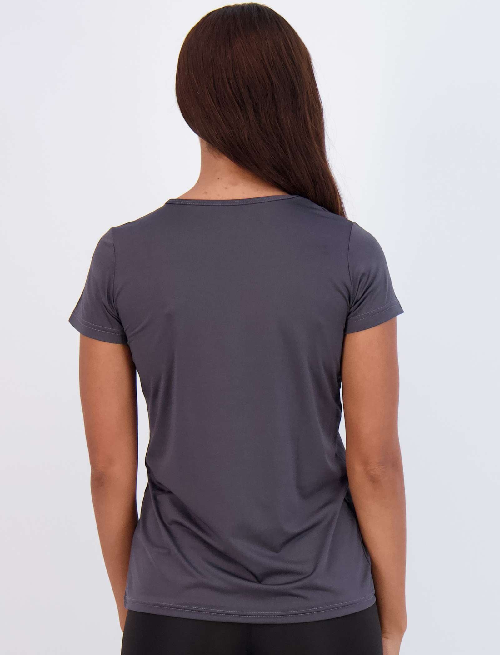 5 Pack: Womens Short Sleeve Dry-Fit V-Neck T-Shirt