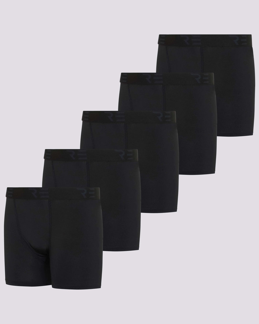 5 Pack: Boys Compression Shorts Underwear