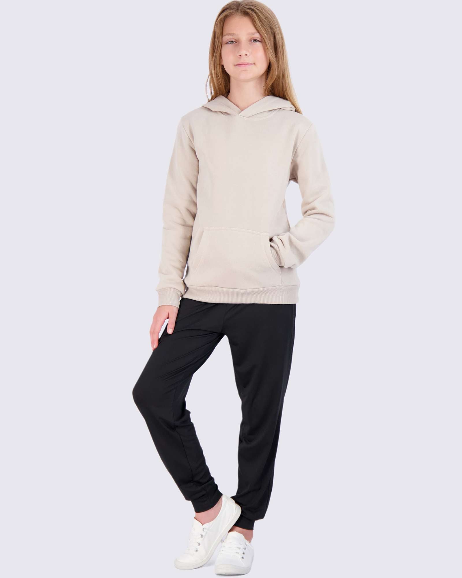 3 Pack: Girls Fleece Pullover Hoodie Sweatshirt