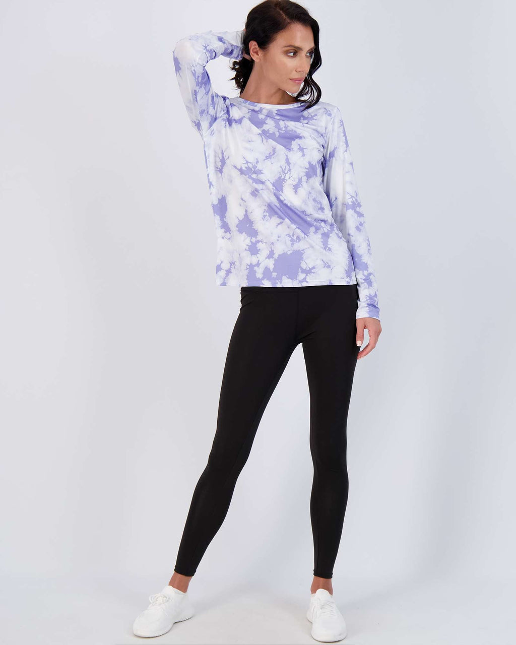4 Pack: Womens Dry-Fit Active Long-Sleeve T-Shirt