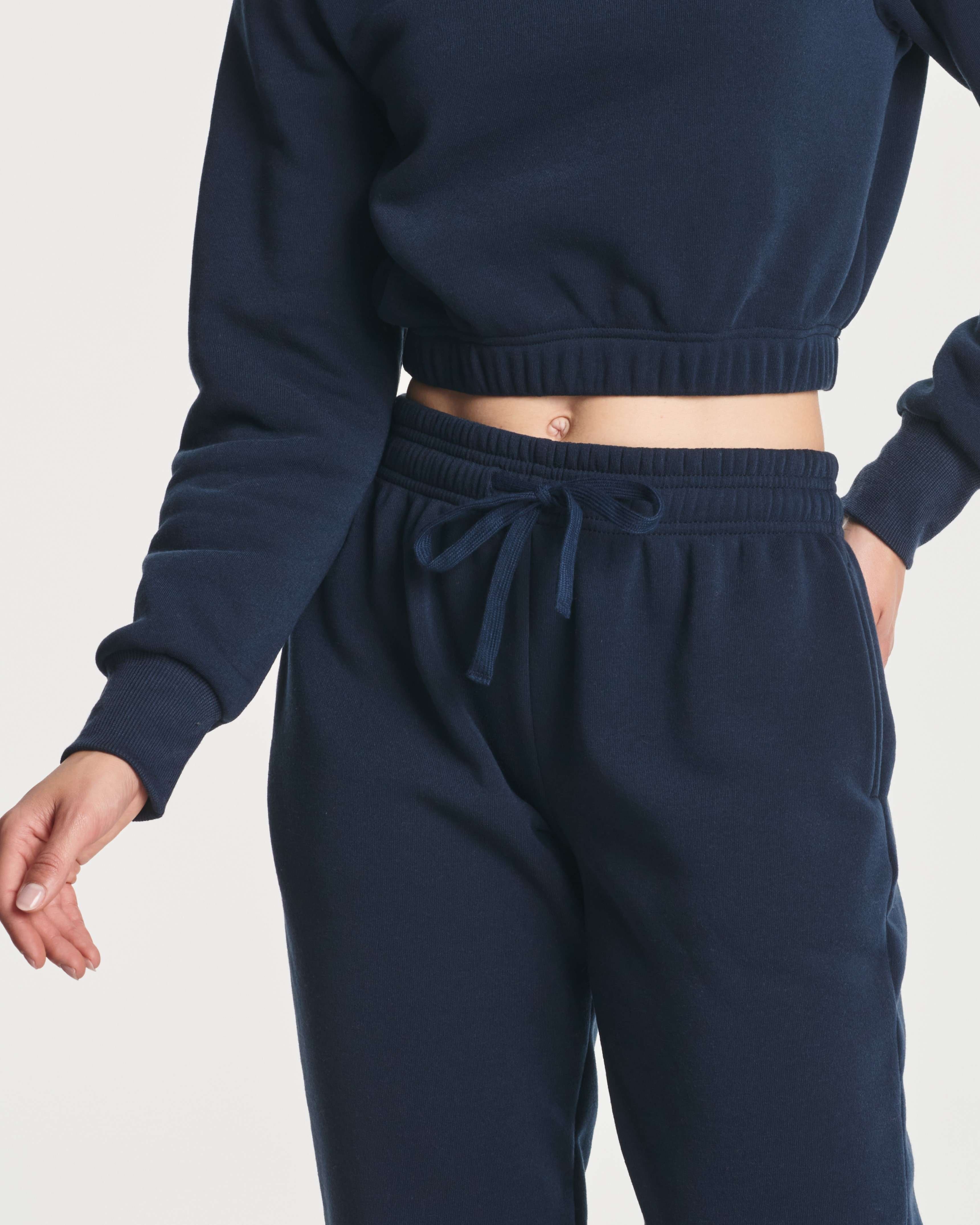 3 Pack: Women's Fleece Jogger Sweatpants with Elastic Cuff (Available in Plus Size)