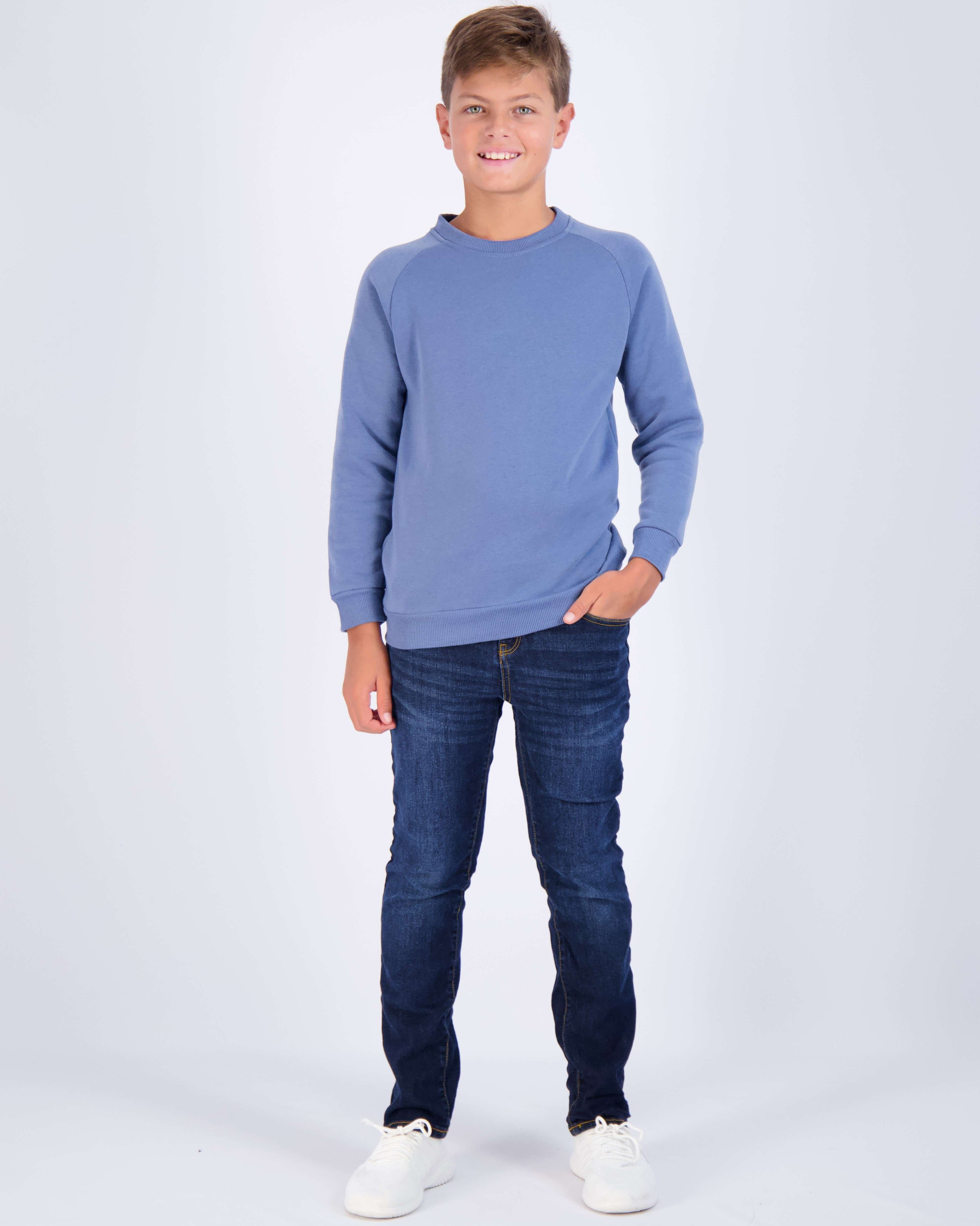 3 Pack: Boys Fleece Crew-Neck Pullover Sweatshirt