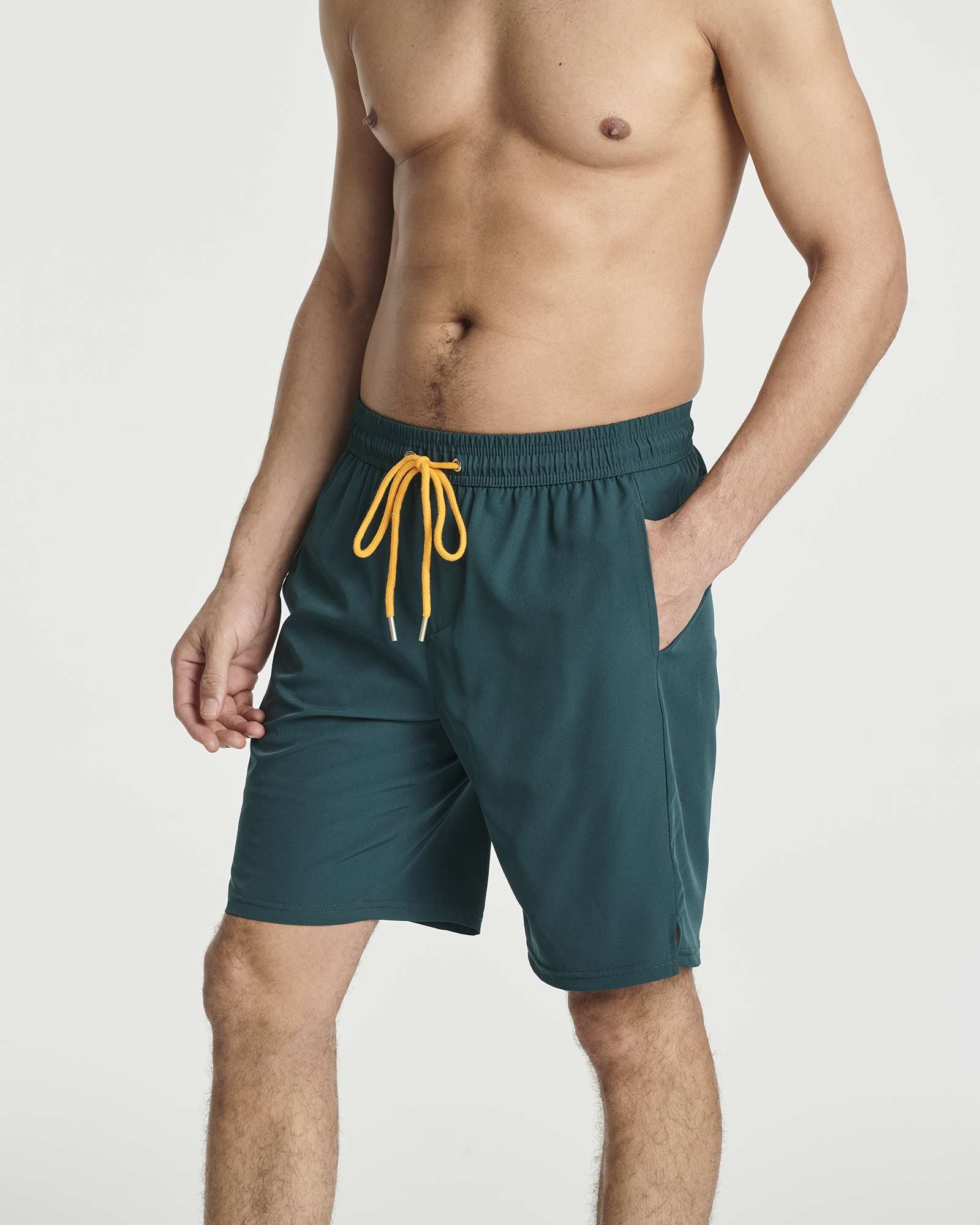 3 Pack: Men's 9" 2-in-1 Board Shorts with Compression Liner