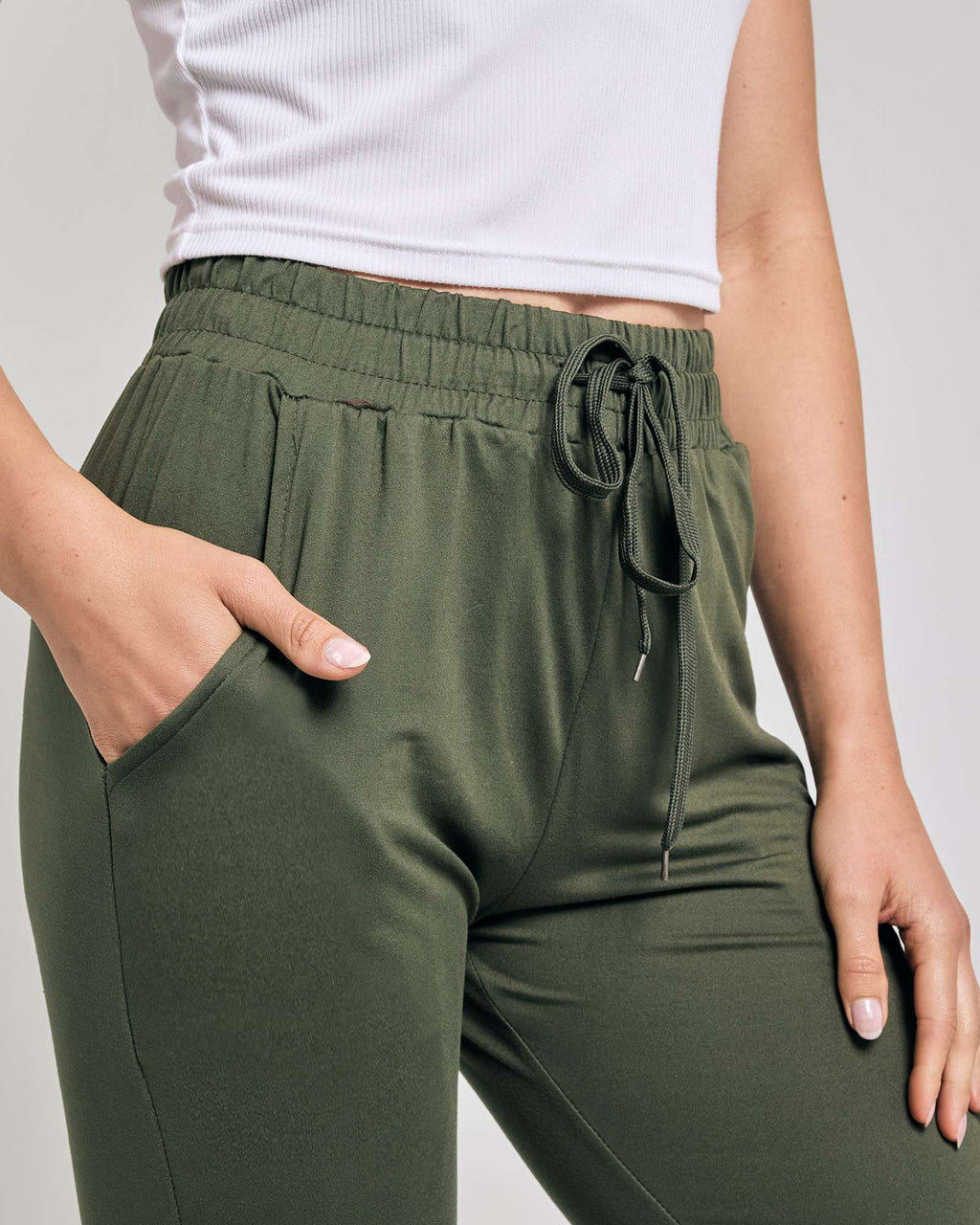 3 Pack: Women's Capri Joggers (Available in Plus Size)
