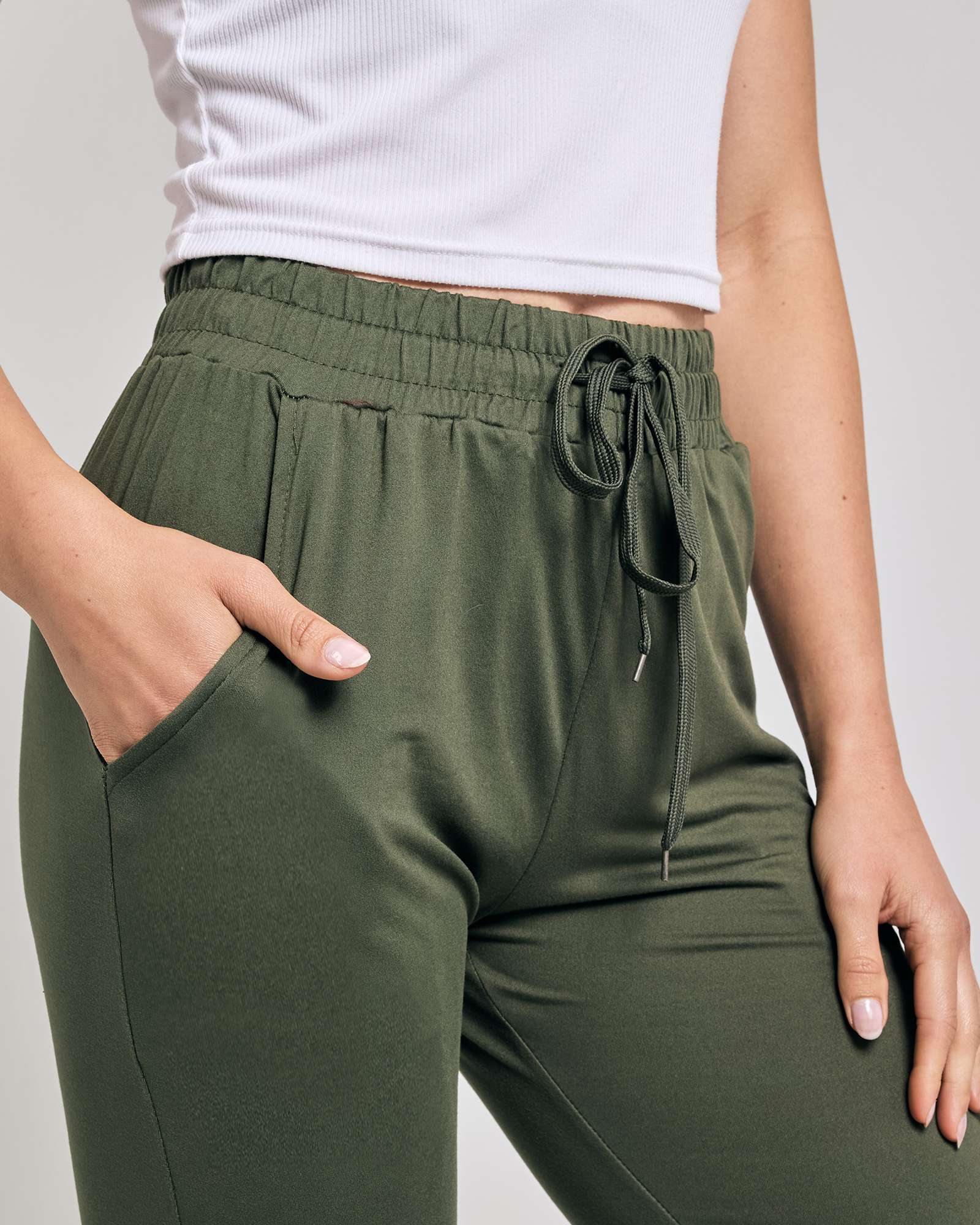 3 Pack: Women's Capri Joggers (Available in Plus Size)