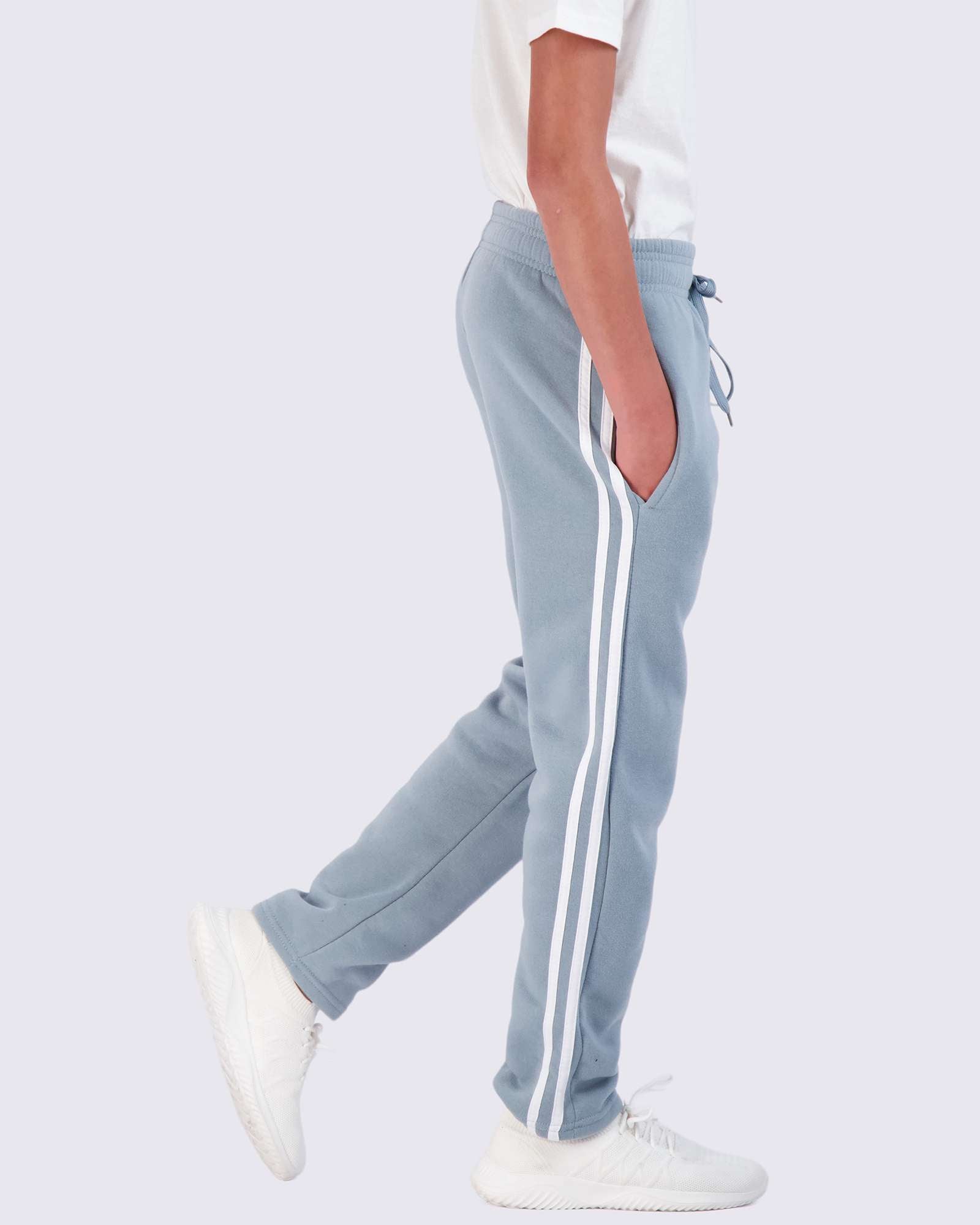 3 Pack: Boys Fleece Open Bottom Sweatpants