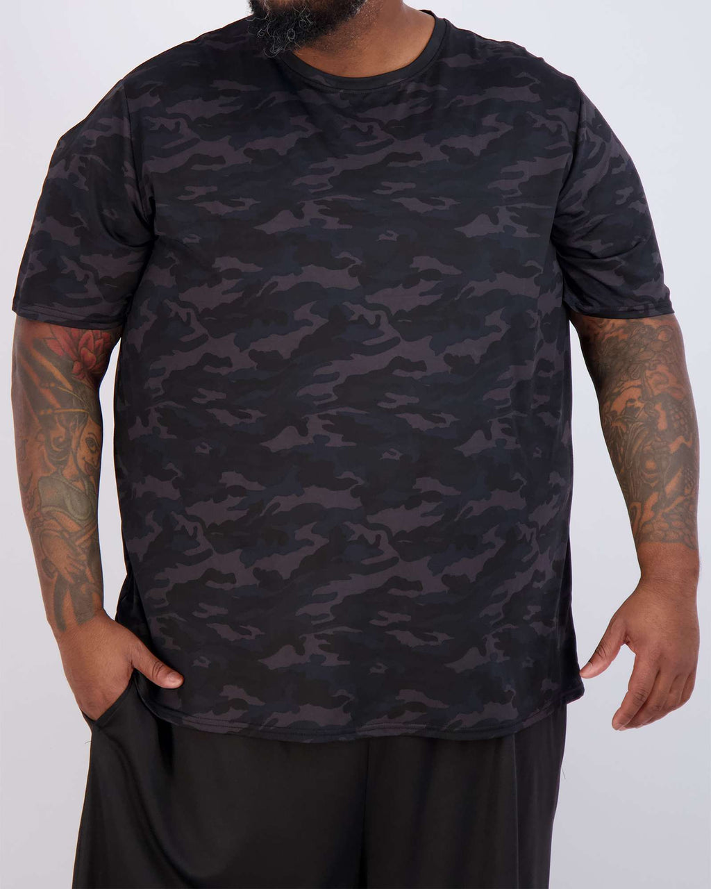 3 Pack: Men’s Big & Tall Dry-Fit Short-Sleeve Crew Neck T-Shirt