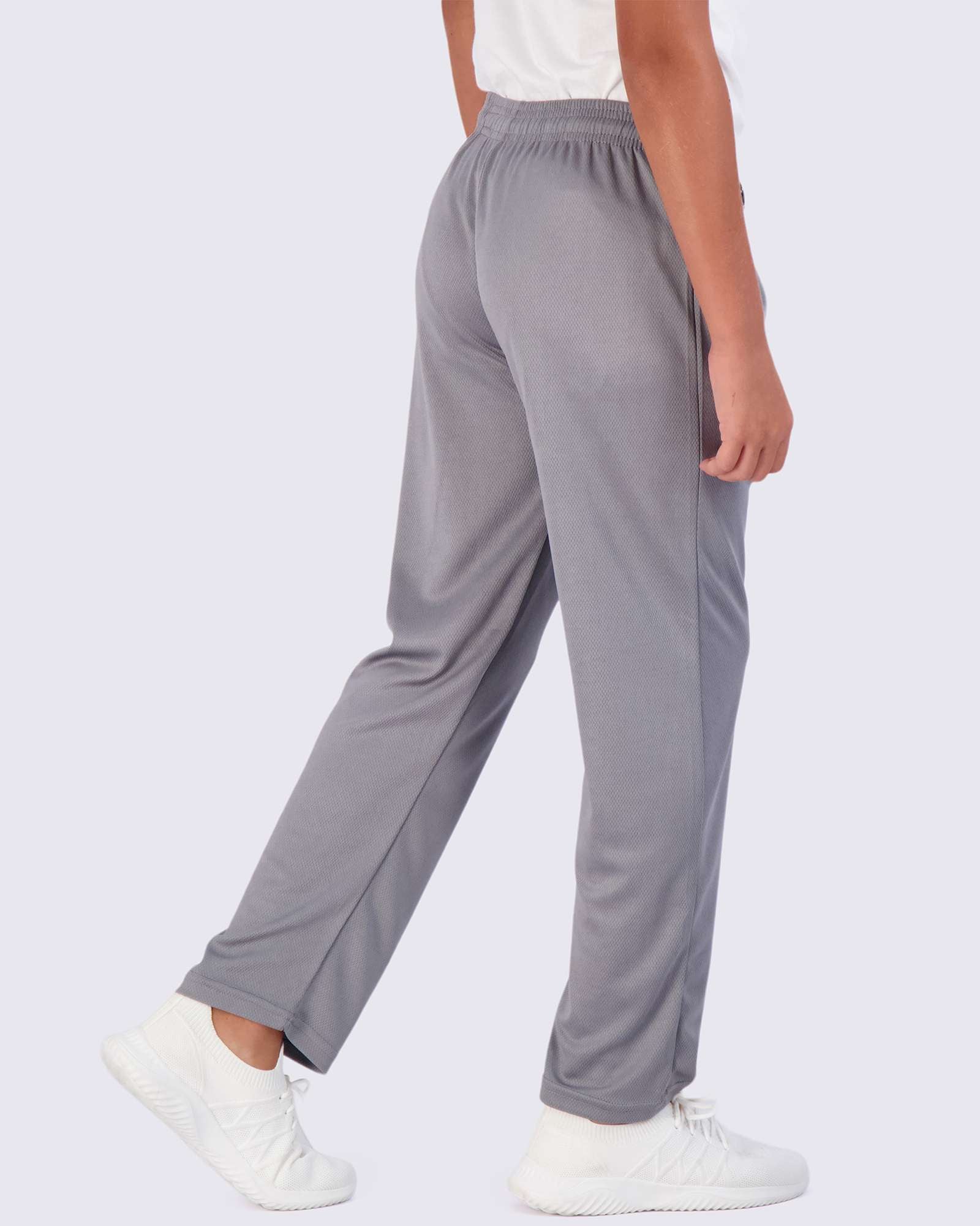 3 Pack: Boys Mesh Open Bottom Active Sweatpants
