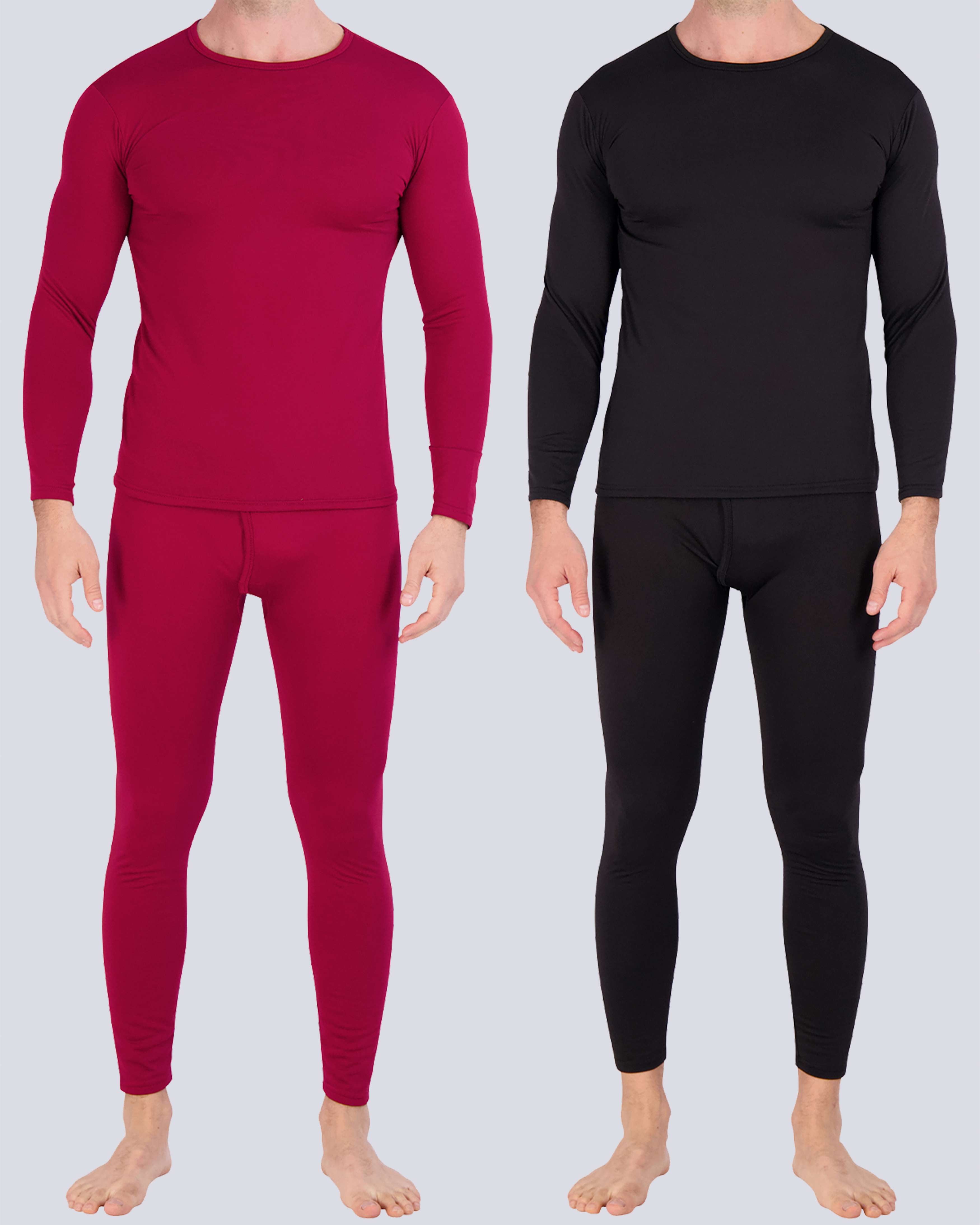 4 Piece: Mens Thermal Underwear Set
