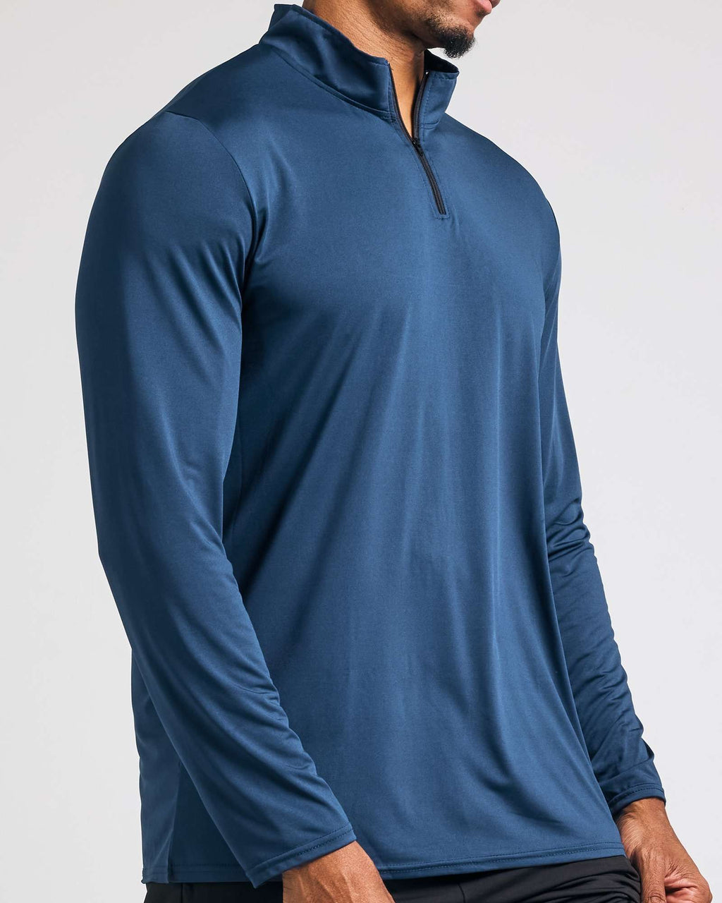 3 Pack: Mens Active Dry-Fit Quarter Zip Pullover (Available in Big & Tall)