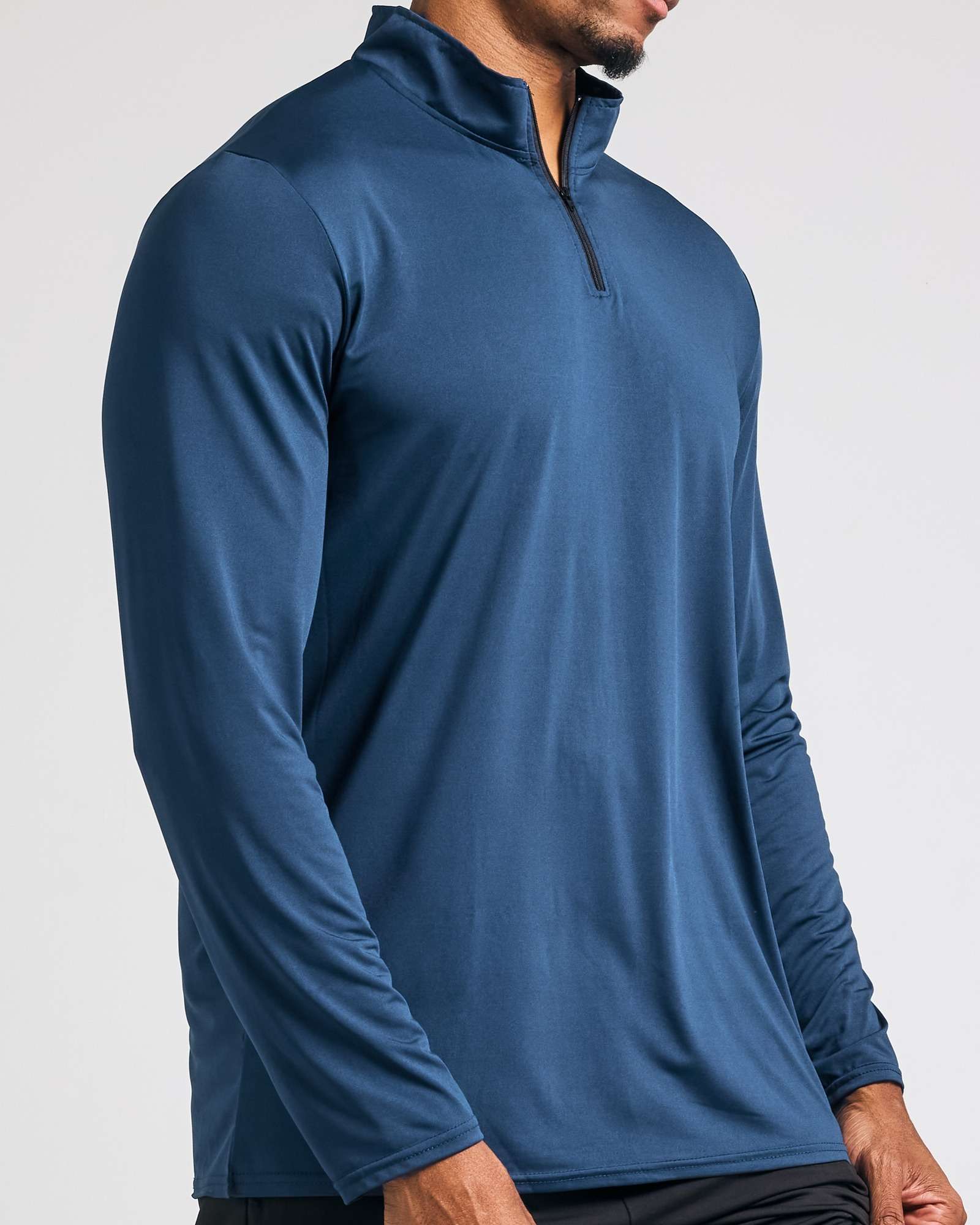 3 Pack: Mens Active Dry-Fit Quarter Zip Pullover (Available in Big & Tall)