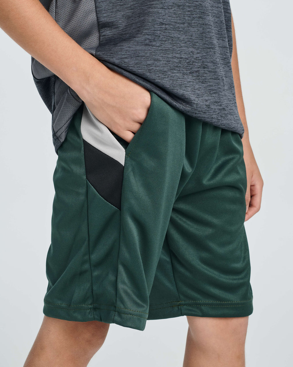 5 Pack: Boys' Athletic Basketball Shorts