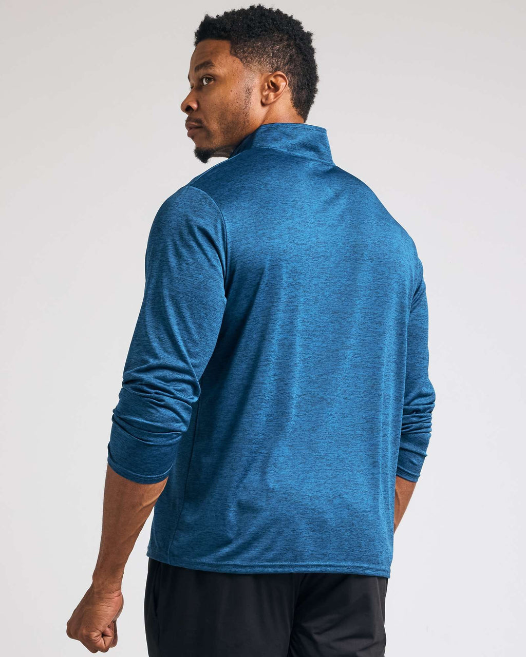 3 Pack: Mens Active Dry-Fit Quarter Zip Pullover (Available in Big & Tall)