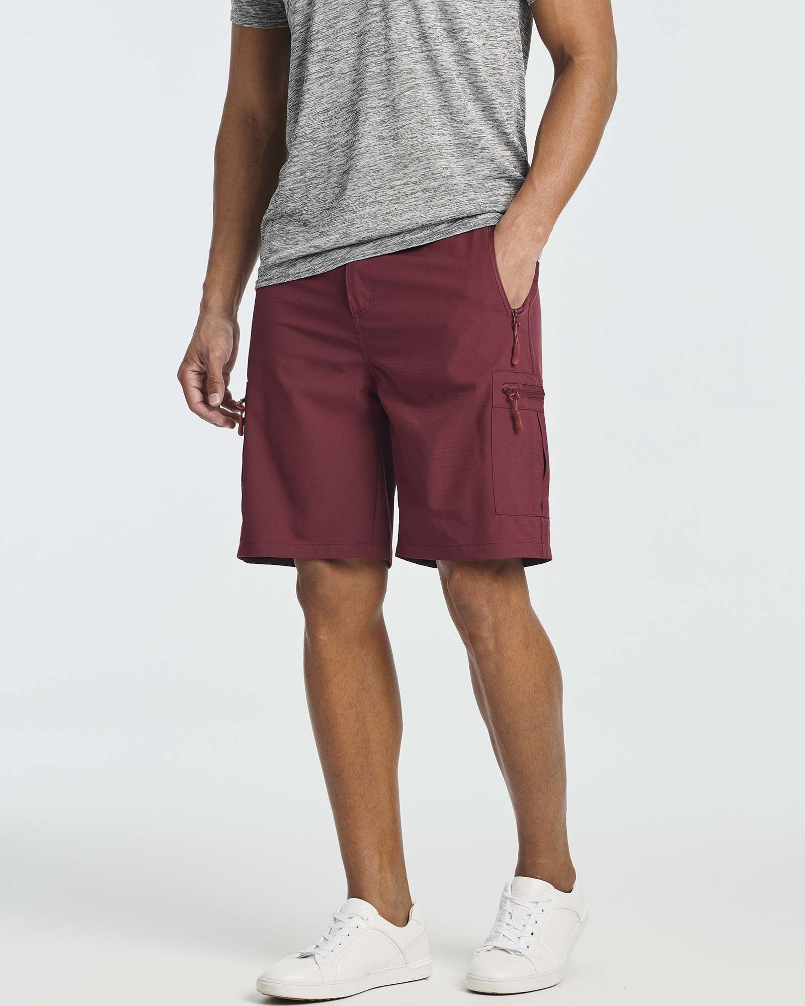 3 Pack: Men's Hiking Cargo Shorts