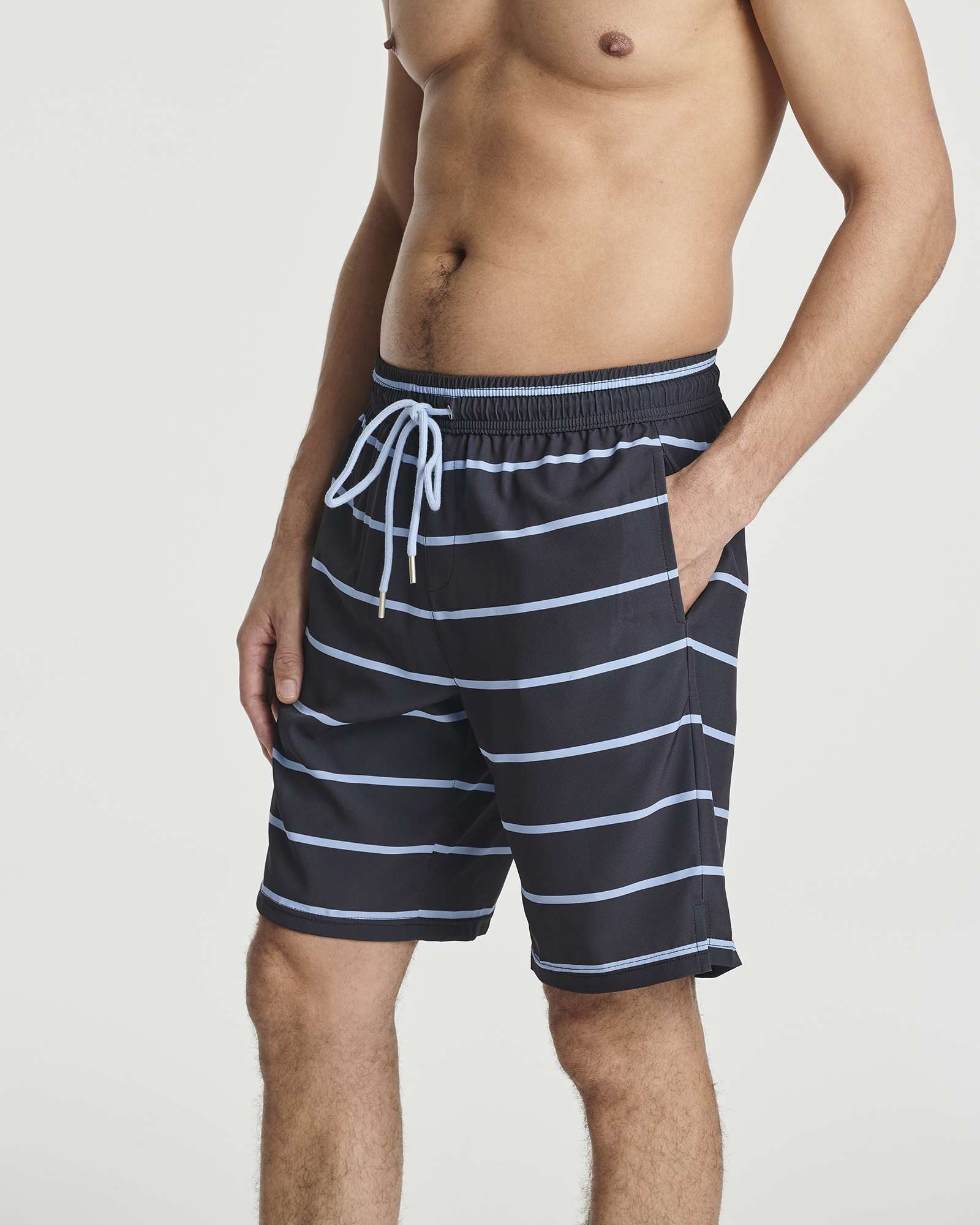 3 Pack: Men's 9" 2-in-1 Board Shorts with Compression Liner