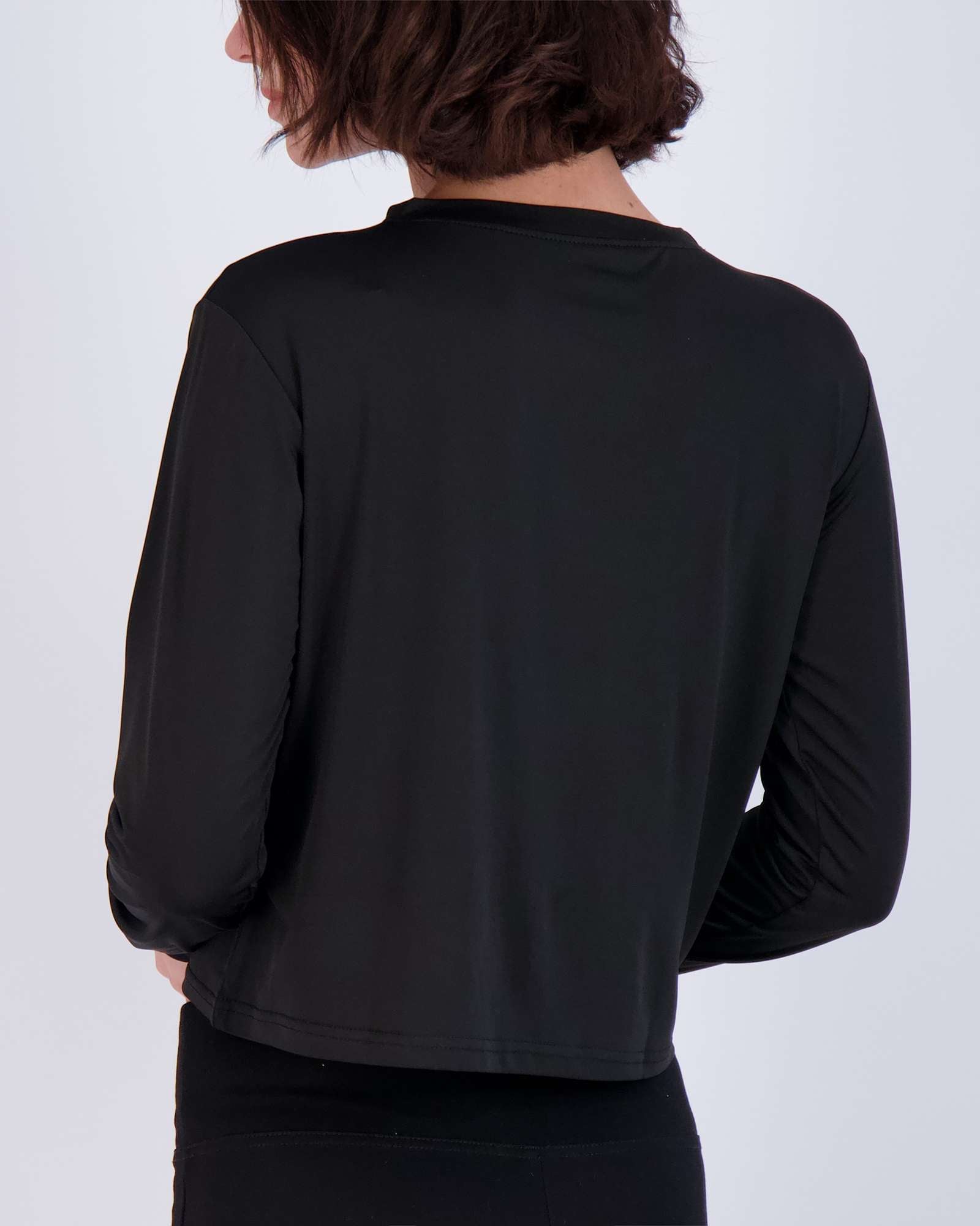 5 Pack: Womens Dry Fit Crop Top Long Sleeve