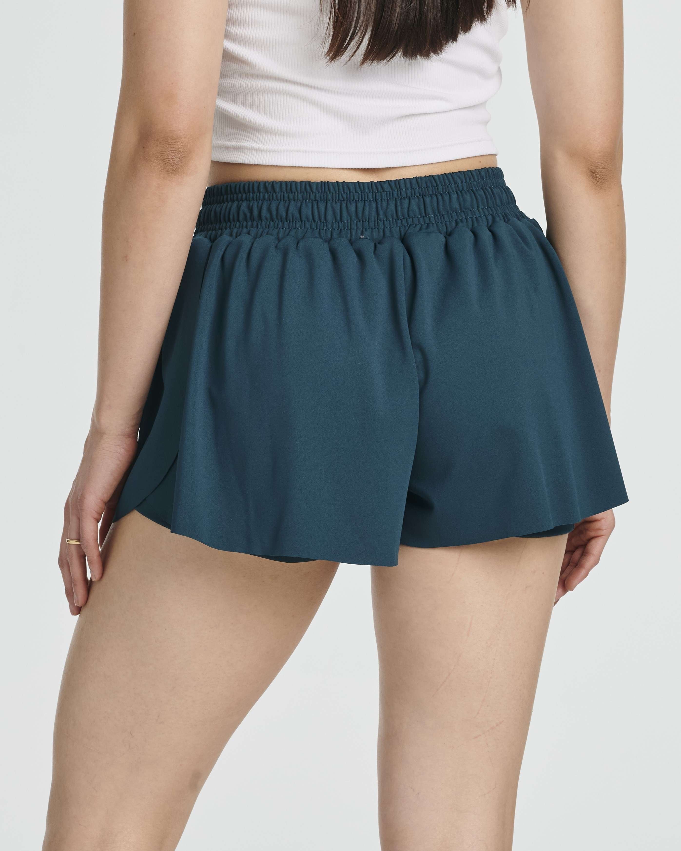 4 Pack: Womens Flowy Dry Fit Running Short - Gym Yoga Workout Summer Shorts (Available In Plus Size)