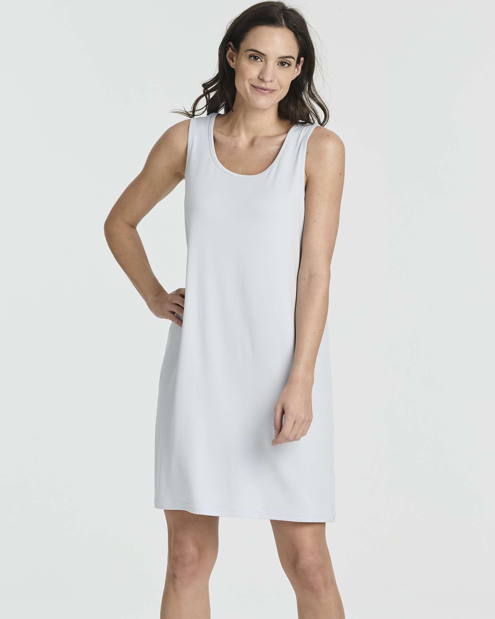 3 Pack: Women's Scoop Neck Sleeveless Nightgown