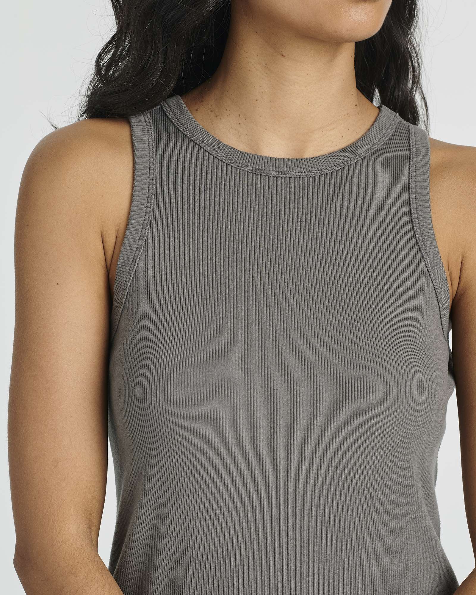 3 Pack: Women's Mini Ribbed Jersey Tank Dress