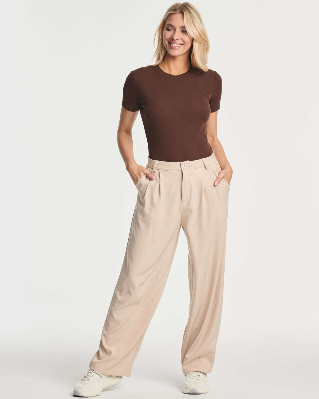 3 Pack: Women's Round Neck Short Sleeve Ribbed Shapewear Bodysuit Shirt Tops (Available in Plus Size)