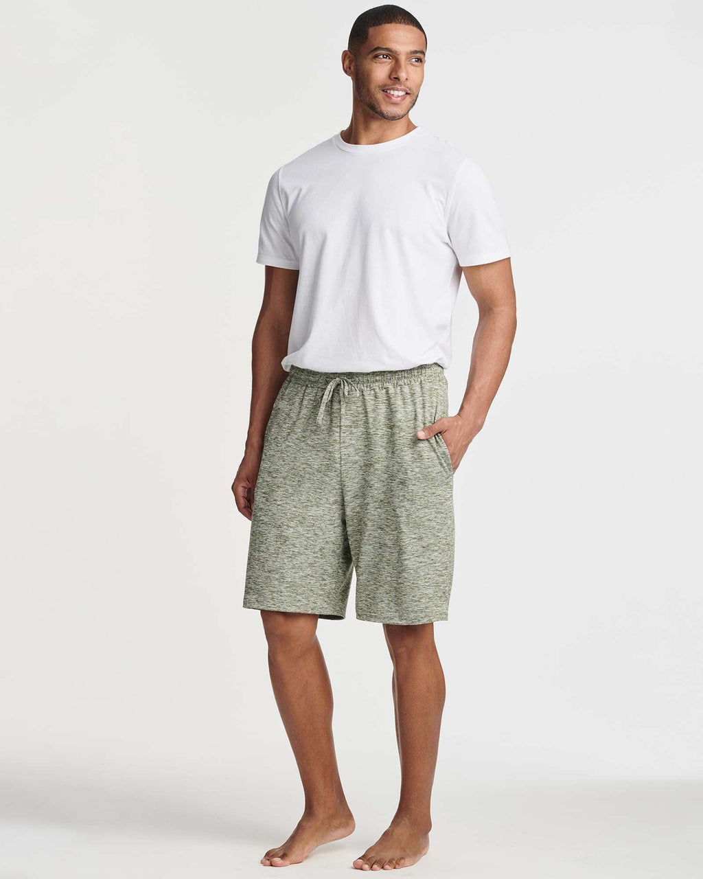 3 Pack: Men's Soft Pajama Shorts