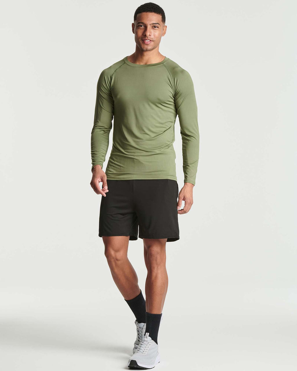 4 Pack: Mens Compression Long Sleeve Shirt