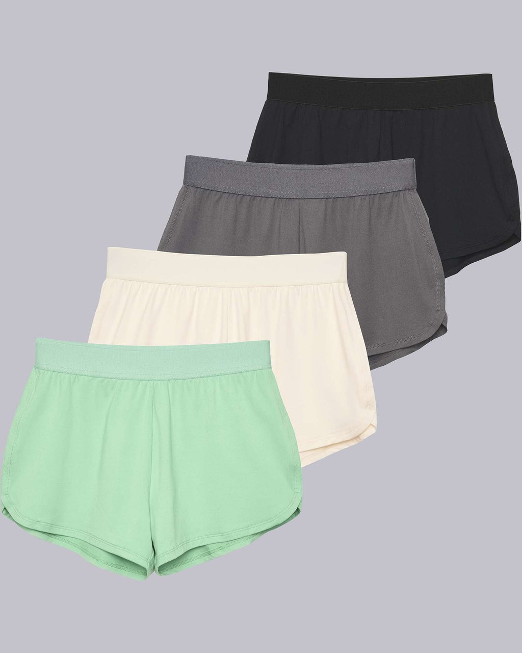 4 Pack: Women's Running Shorts