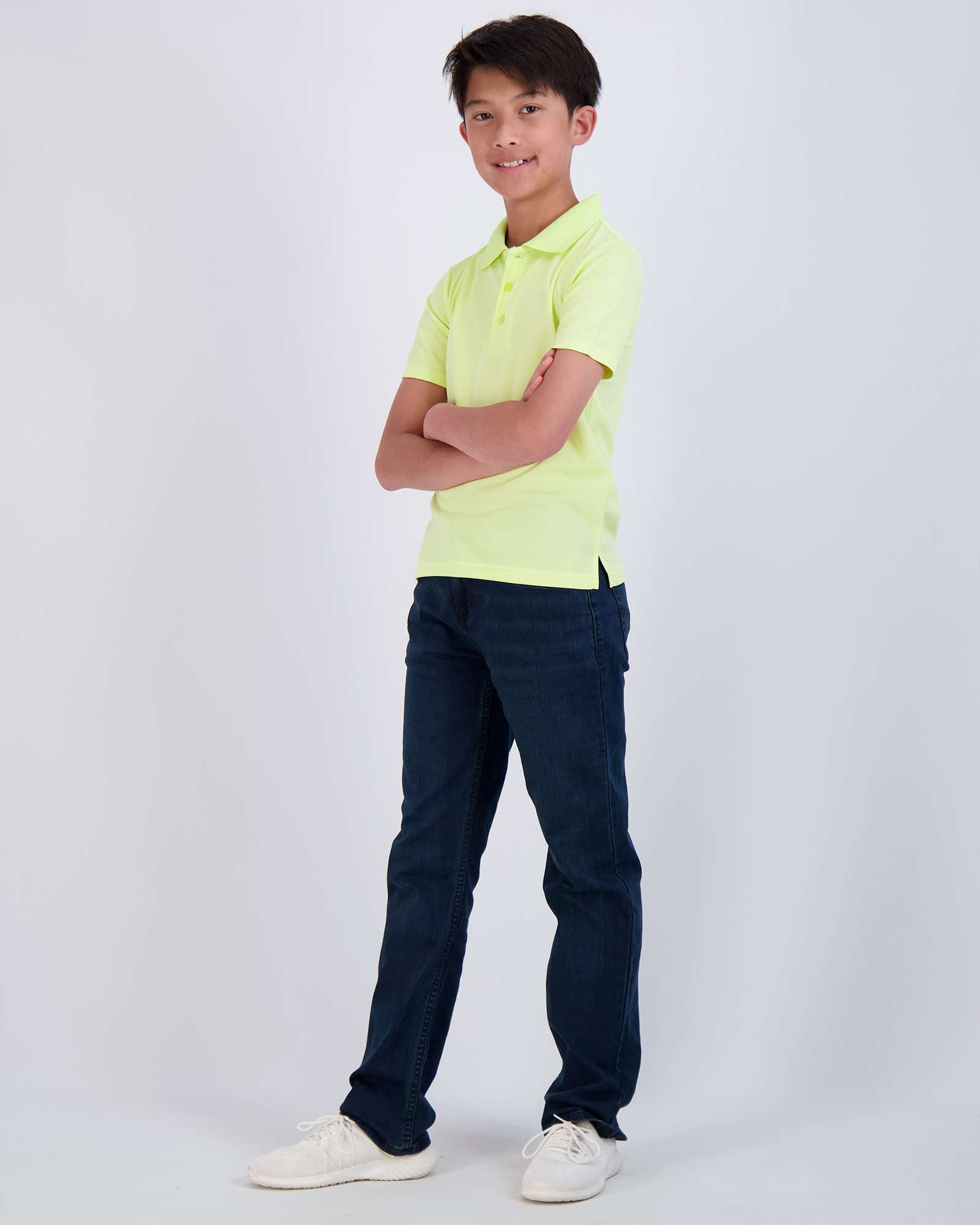 3 Pack: Boys' Short Sleeve Polo Shirt
