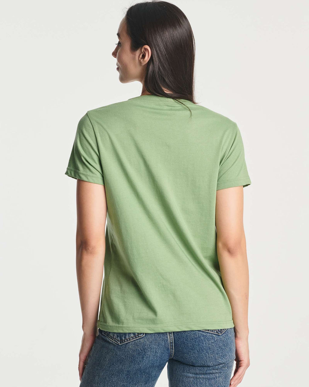 4 Pack: Women's Short-Sleeve V-Neck T-Shirt (Available in Plus Size)