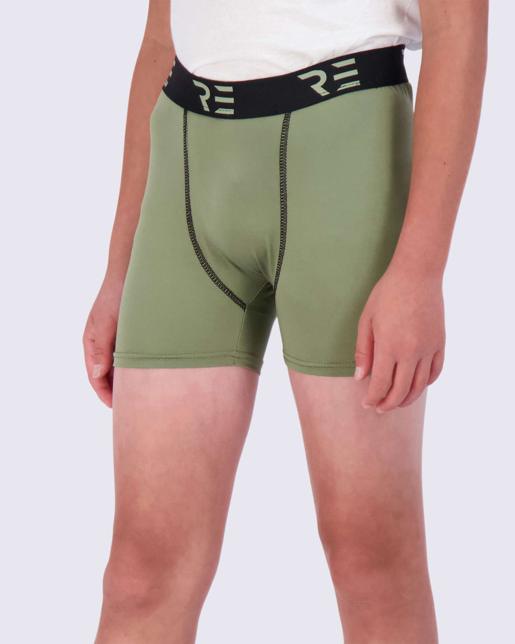 5 Pack: Boys Compression Shorts Underwear