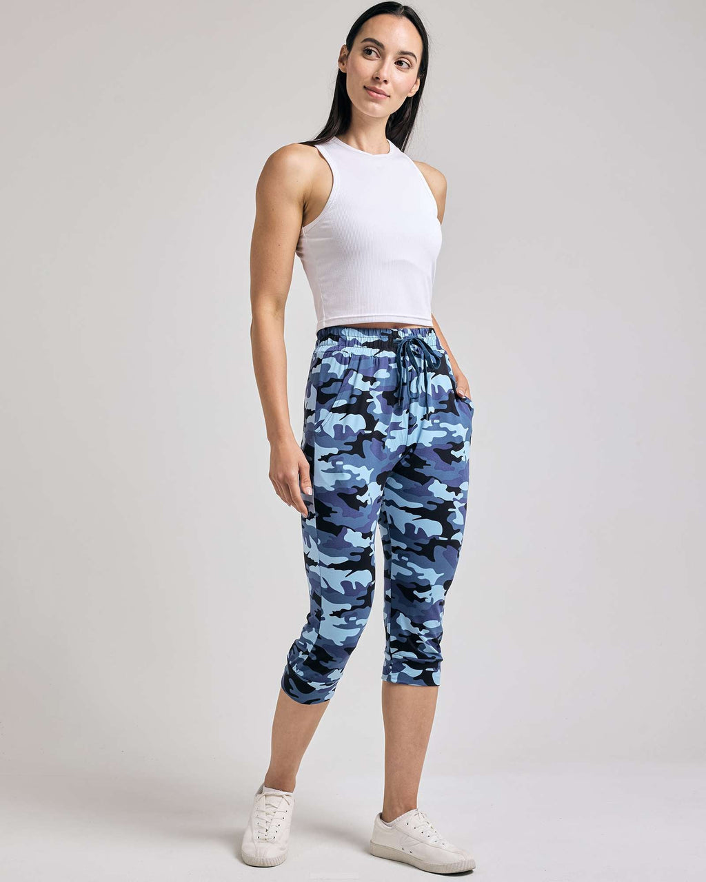 3 Pack: Women's Capri Joggers (Available in Plus Size)